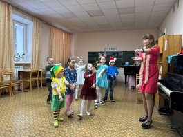 Новогоднее открытое занятие «Зимняя сказка»