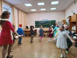 Новогоднее открытое занятие «Зимняя сказка»