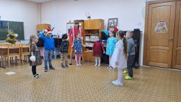 Новогоднее открытое занятие «Зимняя сказка»