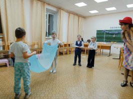 Новогодний открытый урок в группе подготовительного отделения