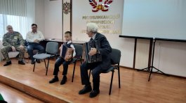 Юные музыканты подарили праздник ветеранам боевых действий
