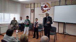 Юные музыканты подарили праздник ветеранам боевых действий