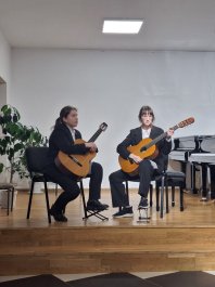 Учащиеся продемонстрировали родителям свои творческие успехи