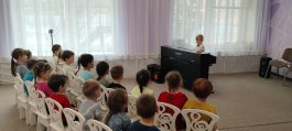 Наши юные артисты выступили перед своими ровесниками в детском саду