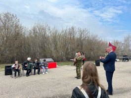 Патриотическое мероприятие в Парке Победы