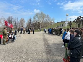 Патриотическое мероприятие в Парке Победы