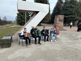 Патриотическое мероприятие в Парке Победы