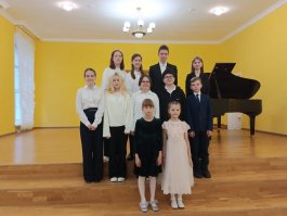 В музыкальной школе состоялся ежегодный открытый урок для родителей