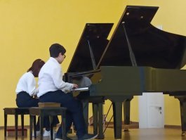 В музыкальной школе состоялся ежегодный открытый урок для родителей