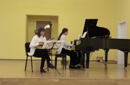 Классный концерт «Играем вместе» преподавателя Иваницкой Ольги Юрьевны