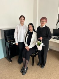 Юная скрипачка выступила в ЧГУ!