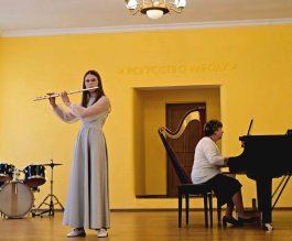 «Цветущий май» в музыкальной школе: авторский концерт, посвященный юбилею Победы и творчеству Станислава Григорьева