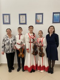Ансамбль скрипачей ЧДМШ №1 им. С.М. Максимова - финалист Всероссийского конкурса Краски Чувашии