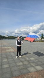 Преподаватели Чебоксарской детской музыкальной школы №1 им. С. М. Максимова приняли участие в акции, посвящёной дню  Российского флага