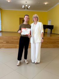 Торжественное вручение наград преподавателям и сотрудникам МБУДО «ЧДМШ №1 им. С.М. Максимова»