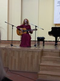 Наш преподаватель посетила концерт, посвящённый 130-летию Сергея Есенина «Голос русской души»