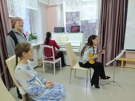 Концерт наших учащихся и преподавателей в МБДОУ «Детский сад № 25» г. Чебоксары.