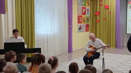 Концерт «В гостях у Музыки» для воспитанников МБДОУ №118.