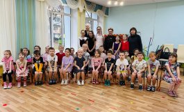 Концерт в детском саду № 46 «Россияночка»