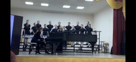 Хор «GLORIA» принял участие в мероприятии республиканского масштаба.