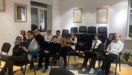 Преподаватель Муравьева К.С. провела классный концерт «С музыкой в новый год»