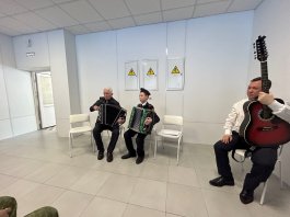 Звуки, Согревающие Душу: Концерт в Республиканском клиническом госпитале для ветеранов войн.
