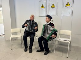 Звуки, Согревающие Душу: Концерт в Республиканском клиническом госпитале для ветеранов войн.