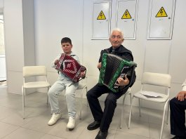 Звуки, Согревающие Душу: Концерт в Республиканском клиническом госпитале для ветеранов войн.