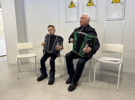 Звуки, Согревающие Душу: Концерт в Республиканском клиническом госпитале для ветеранов войн.