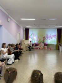 Состоялся праздничный концерт, посвящённый Международному женскому Дню 8 марта.