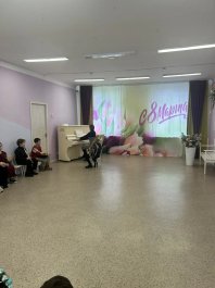 Состоялся праздничный концерт, посвящённый Международному женскому Дню 8 марта.