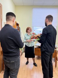 В преддверии Международного женского дня наши преподаватели принимают поздравления!