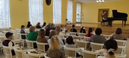 На фортепианном отделении прошел по-настоящему азартный конкурс «Турнир на клавишах». 